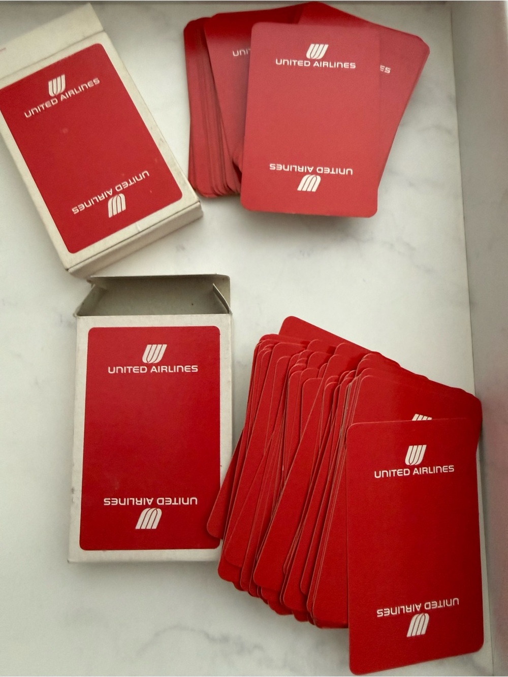 Vintage United Airlines Deck of Playing Cards lot of 4 - Picture 4 of 6